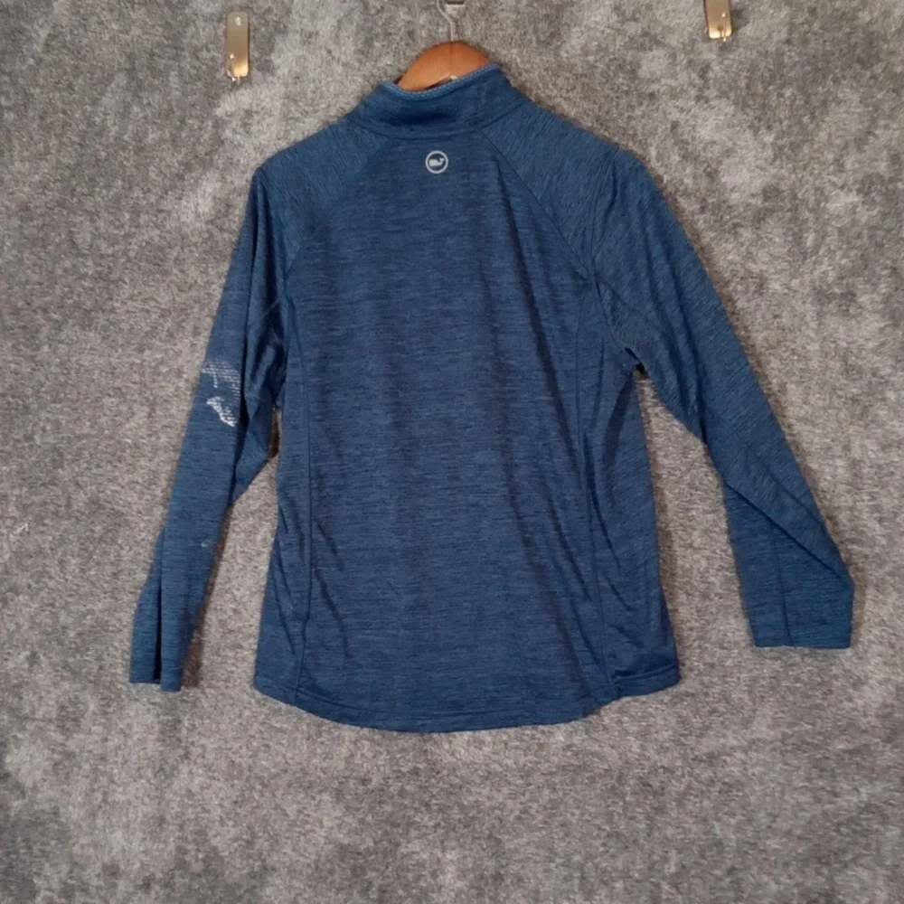 Vineyard Vines Mens Sankaty Half Zip Performance Pull Over Size M